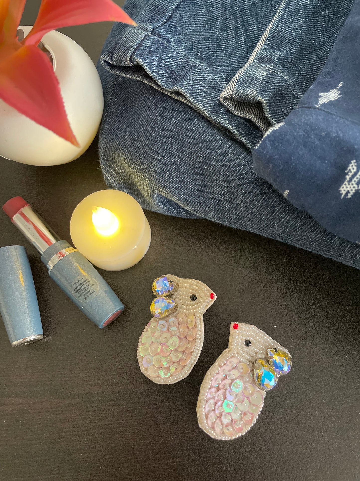 Stuart little earrings