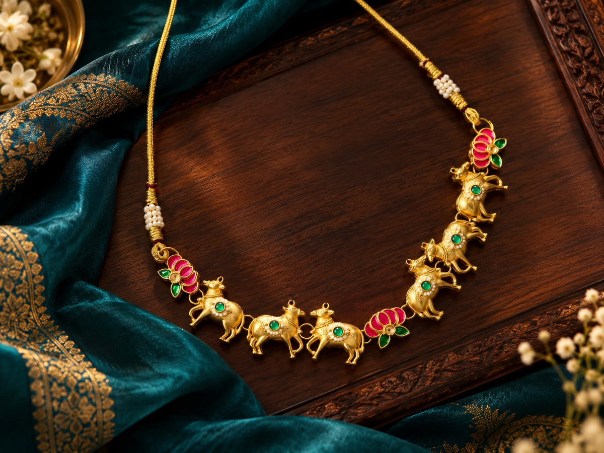 Kamdhenu choker