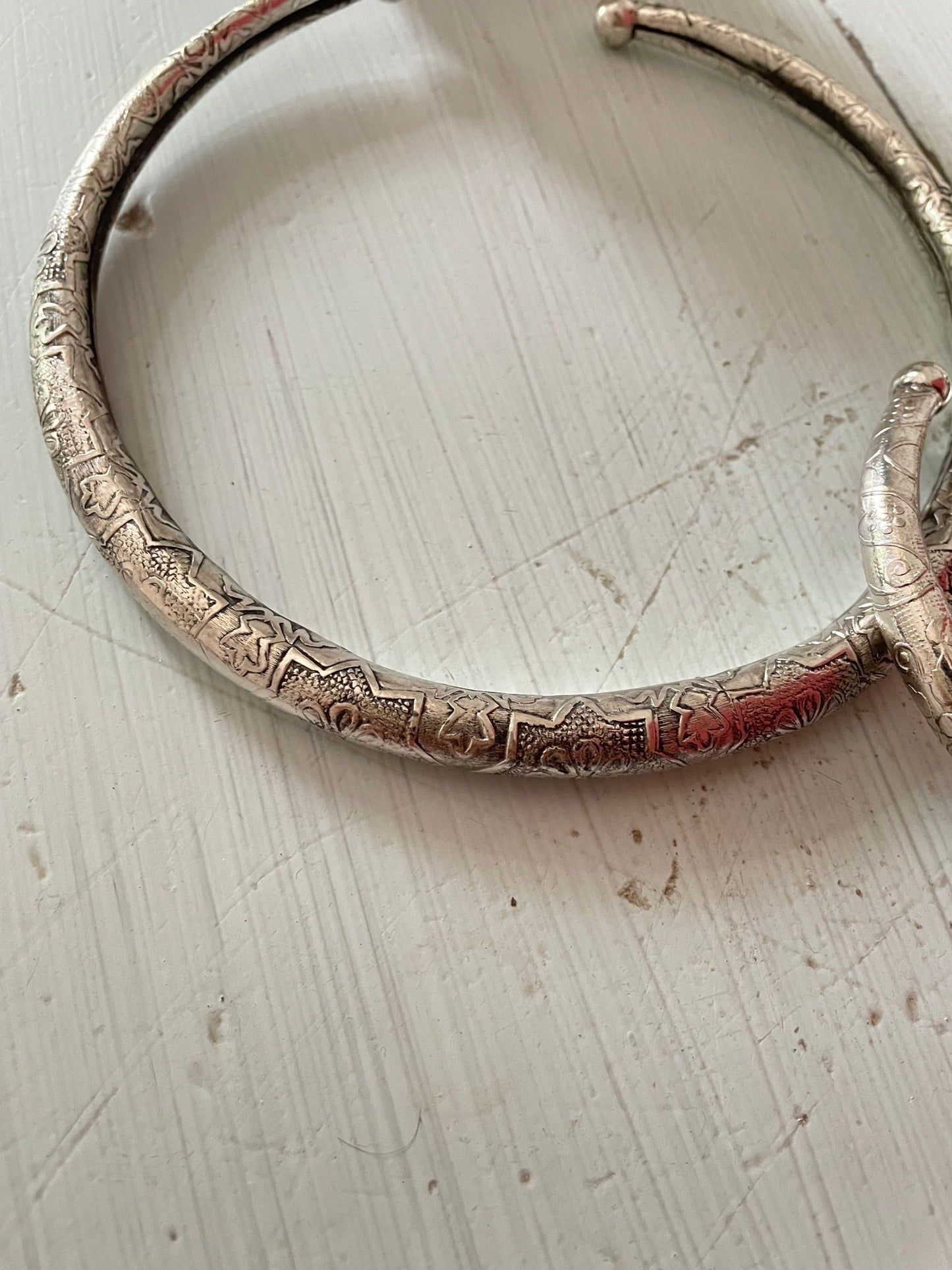 Afghani hasli and anklet combo - Kalakari