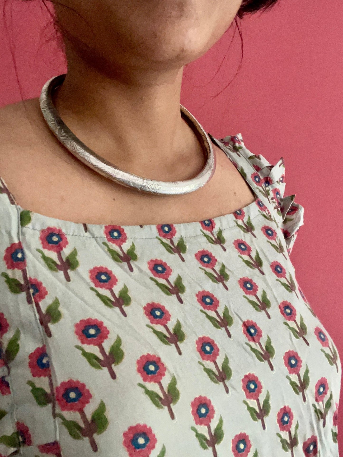 Afghani hasli and anklet combo - Kalakari