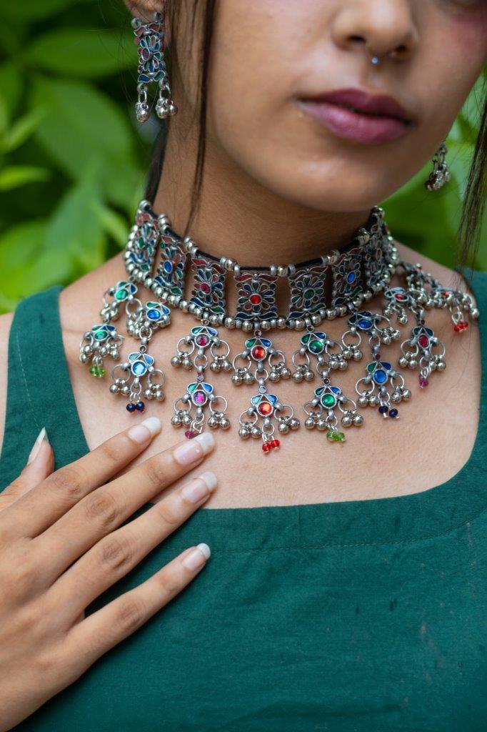Afsoon choker - Kalakari