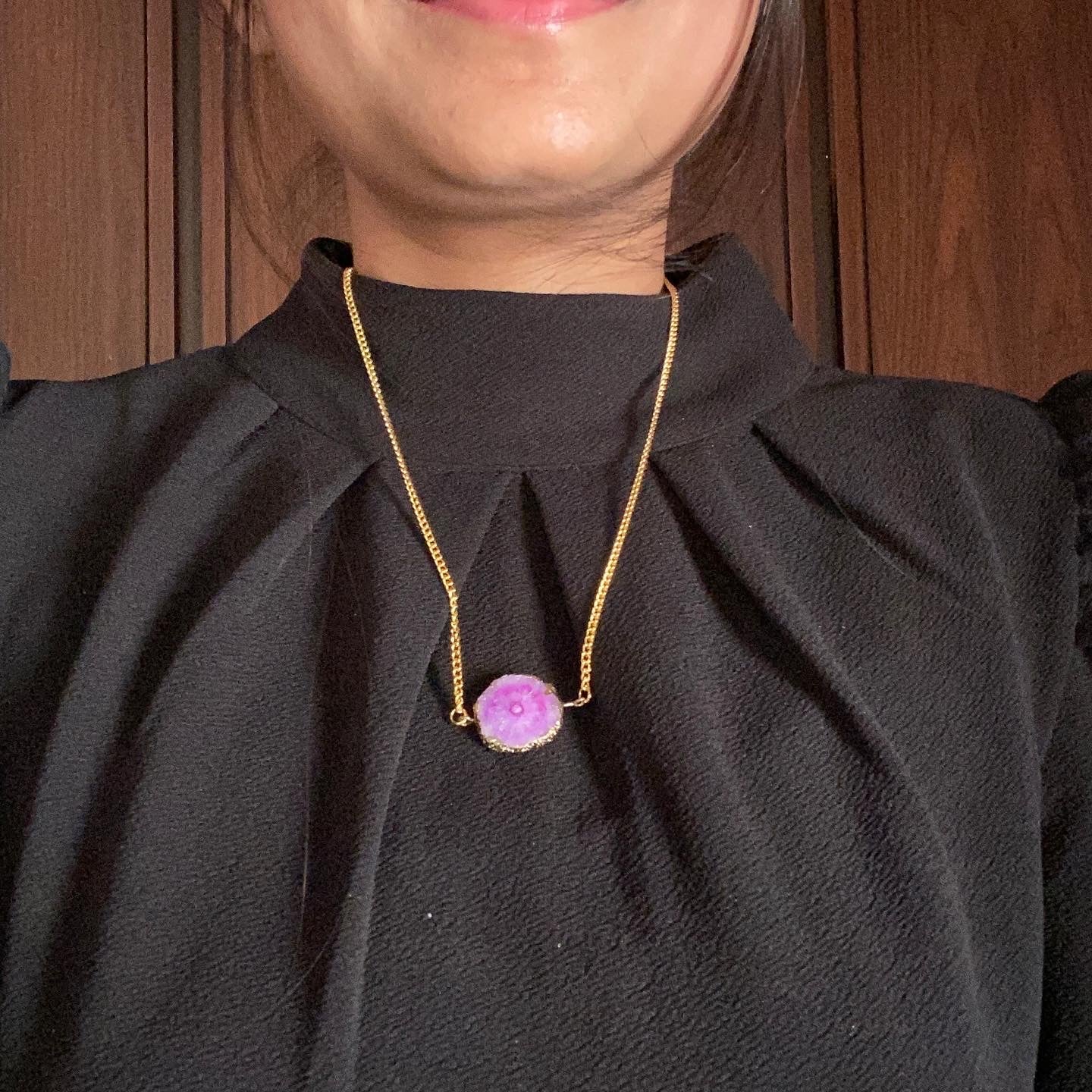 Agate stone chain - Kalakari