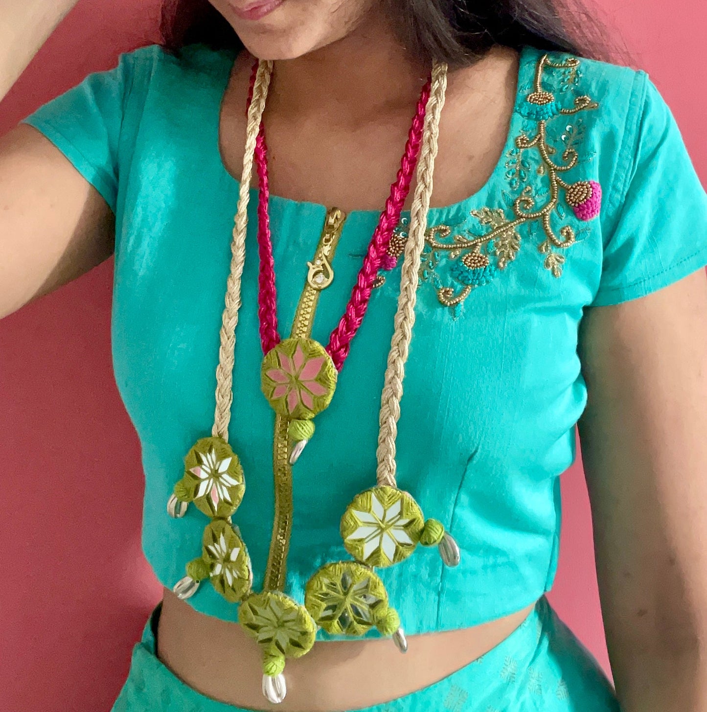 Aina statement necklace - Kalakari