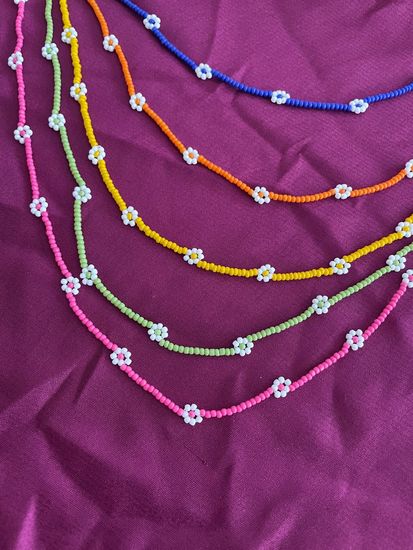 Beaded floral hair accessory - Kalakari