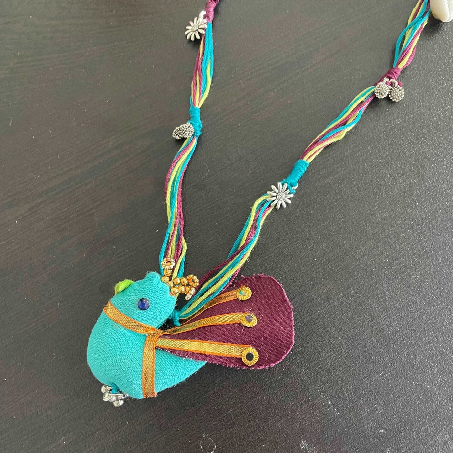 Boho mor necklace - Kalakari
