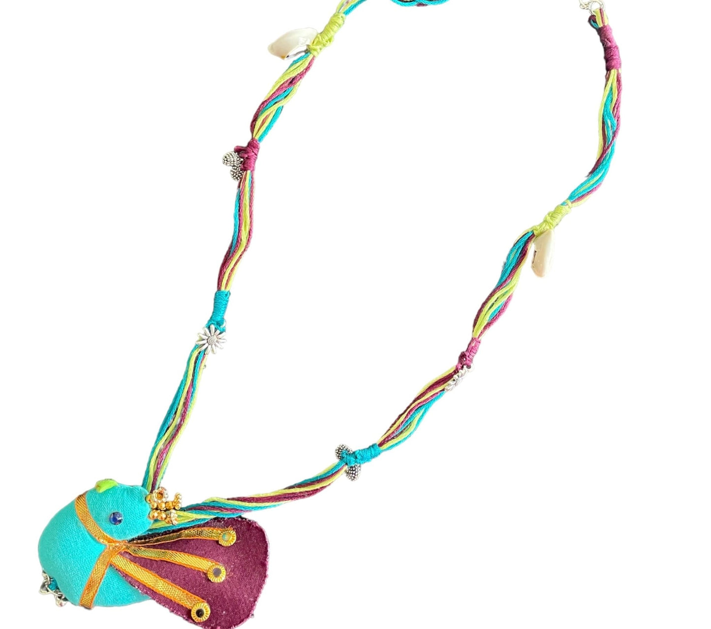 Boho mor necklace - Kalakari