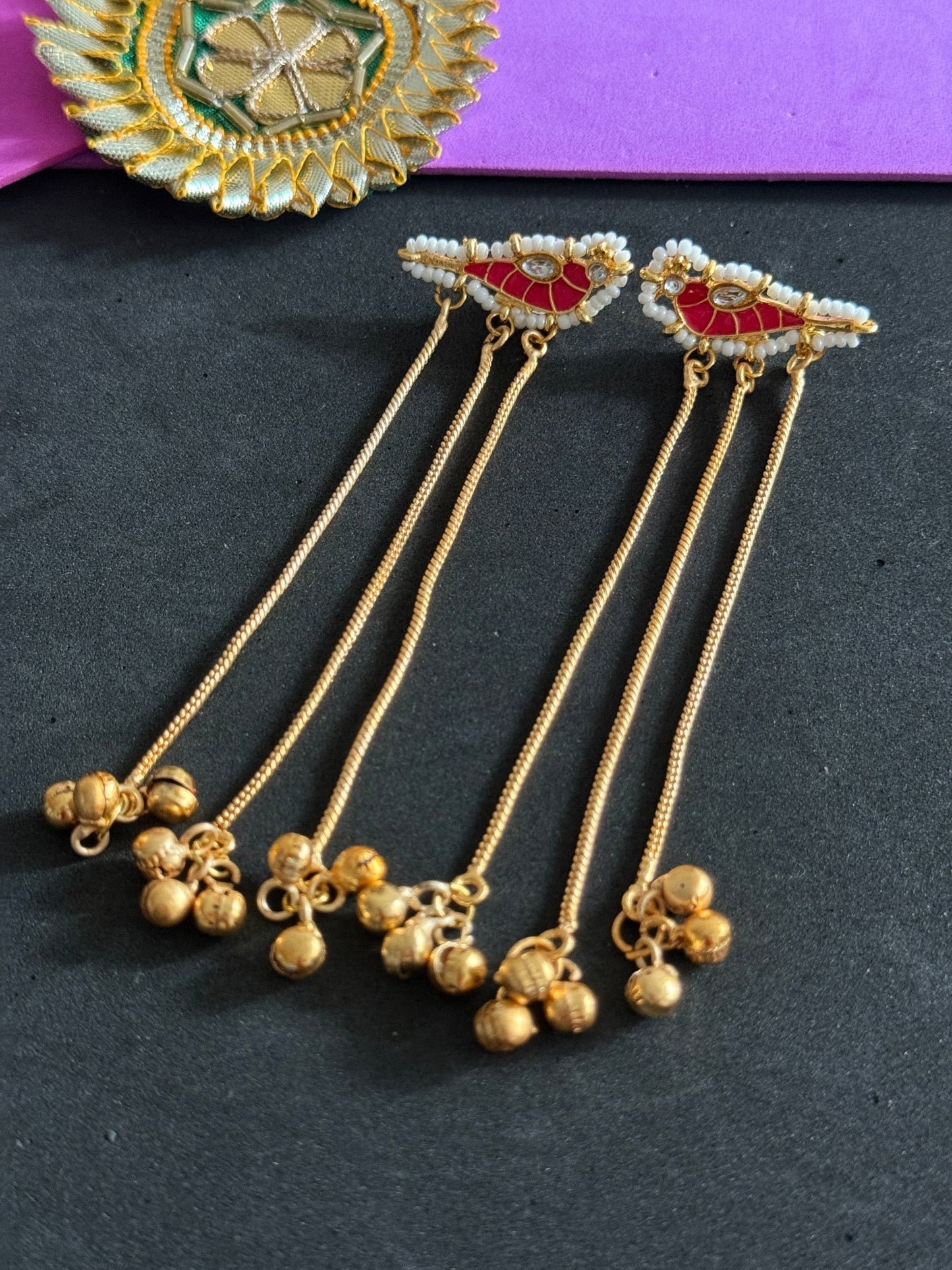 Chidiya danglers - Kalakari
