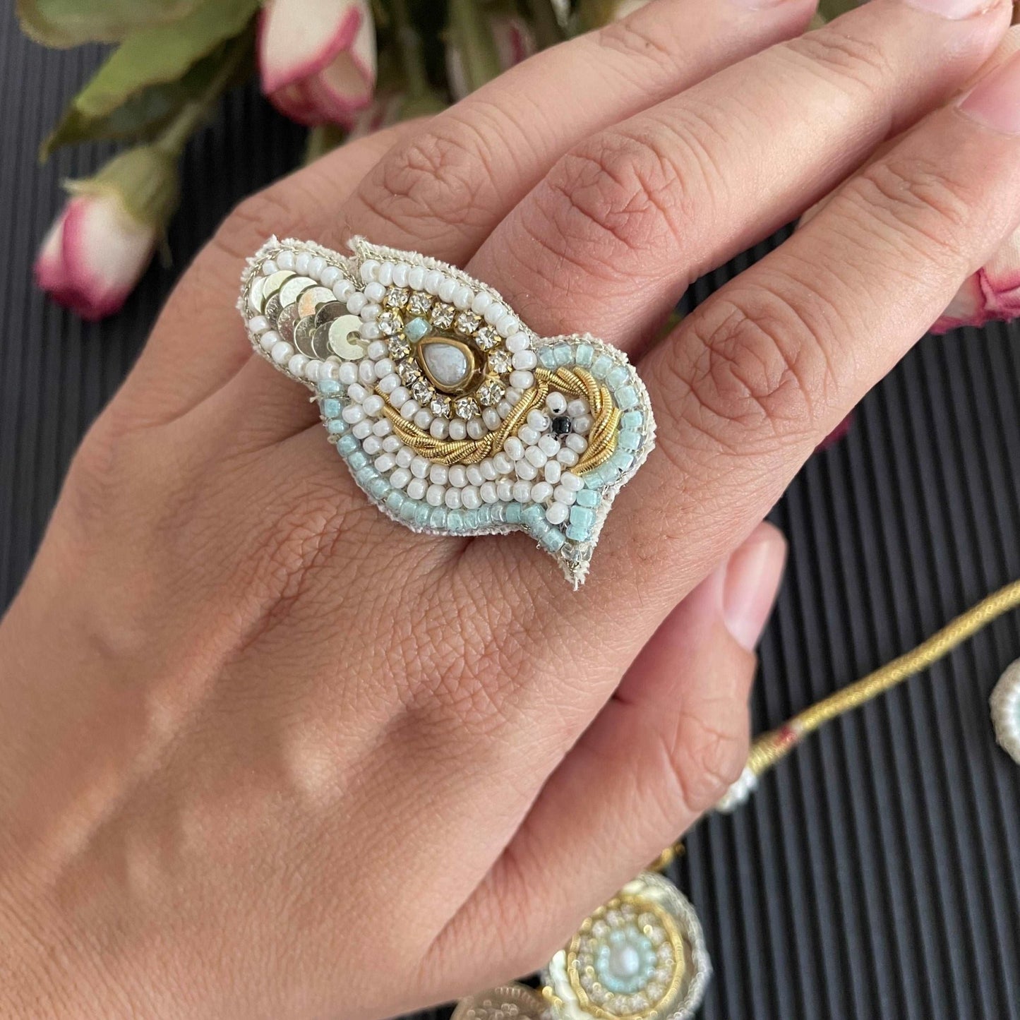 Chidiya necklace set - Kalakari