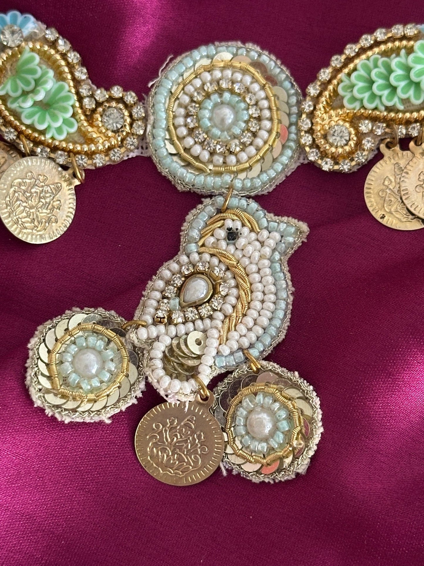 Chidiya necklace set - Kalakari