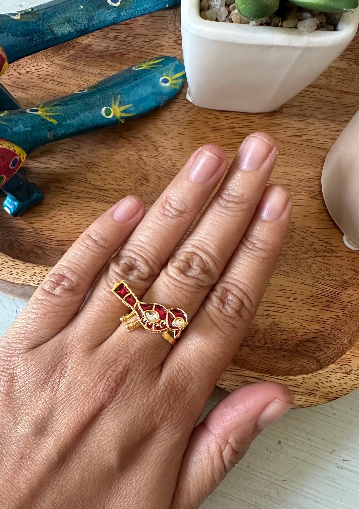 Chidiya ring - Kalakari