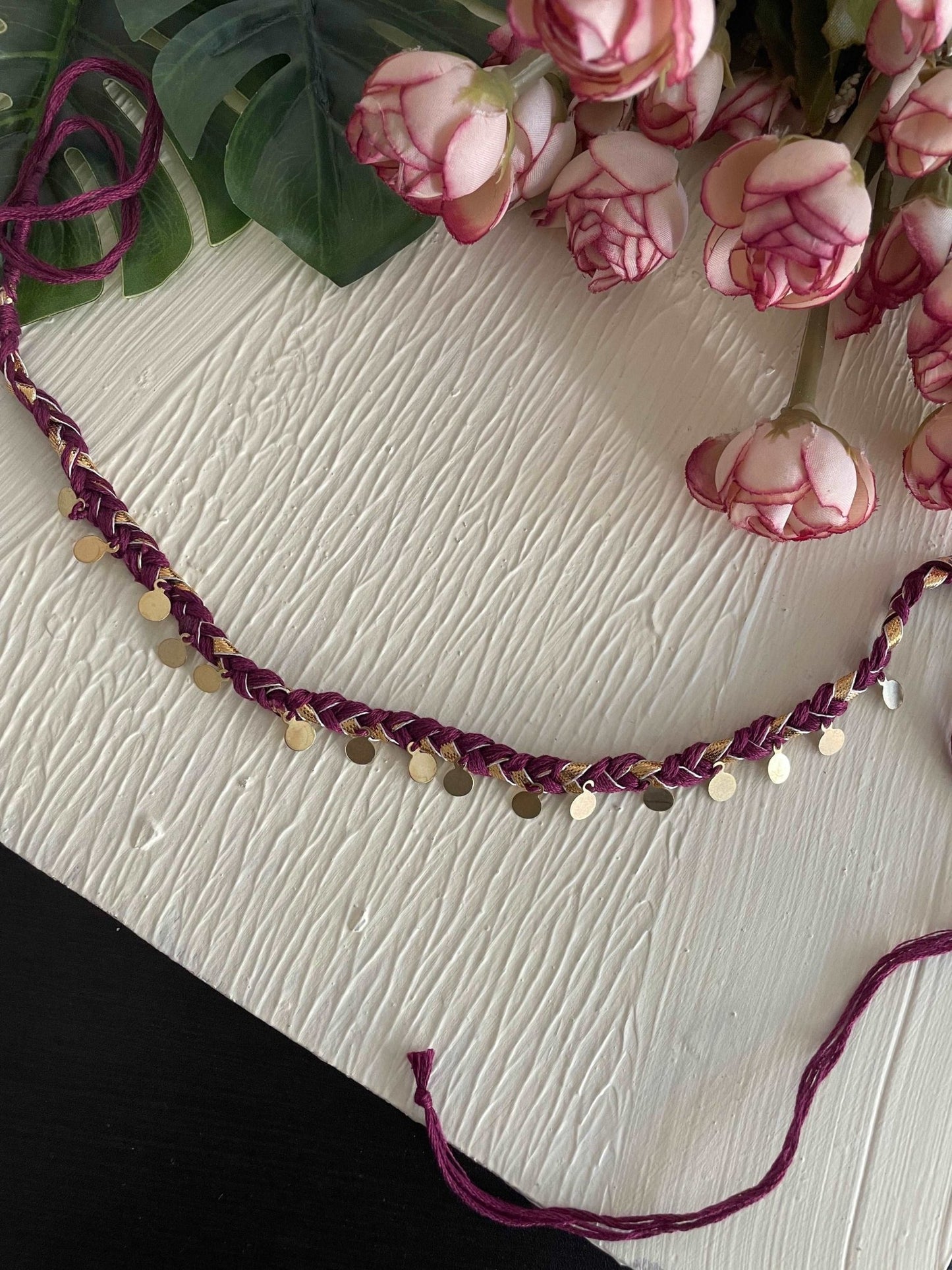 Dainty charm necklace - Kalakari