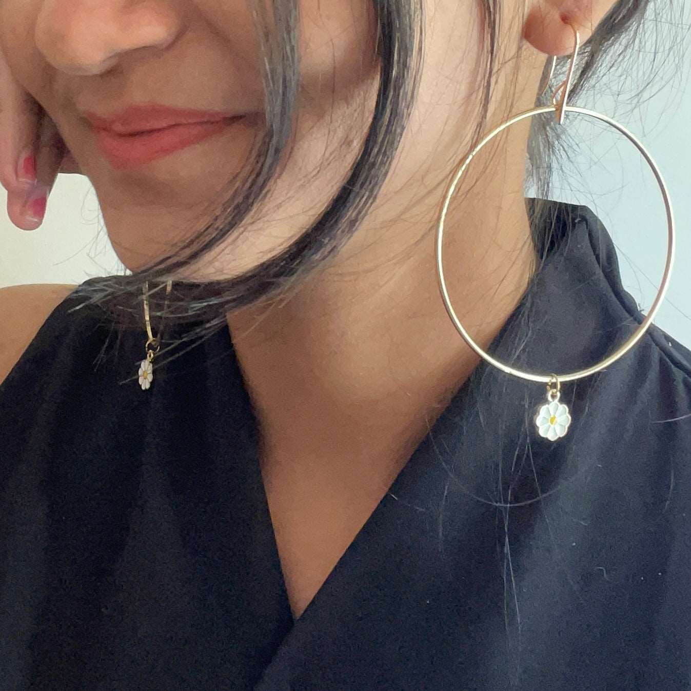 Daisy hoops - Kalakari