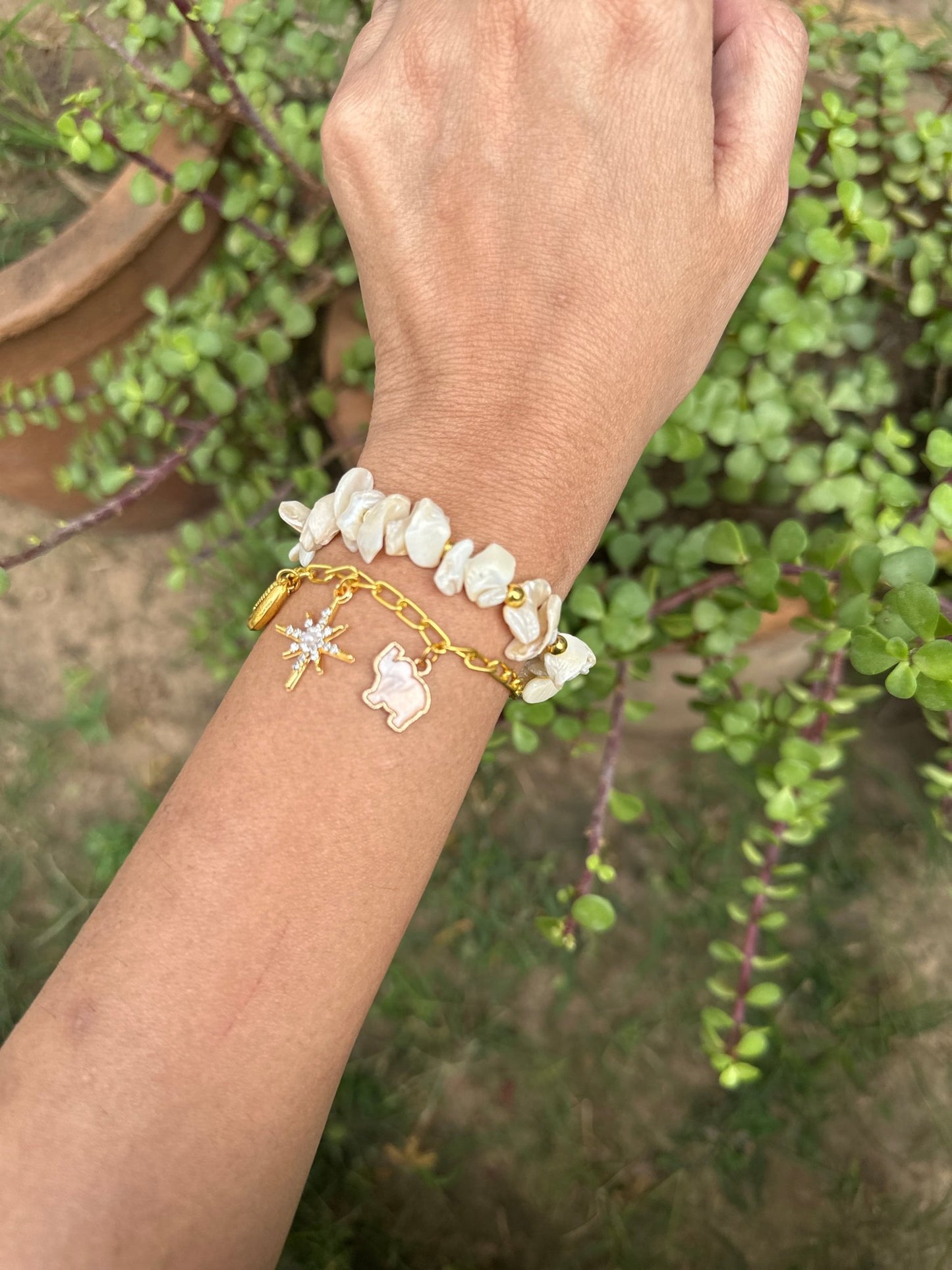 Double layered bracelet - Kalakari