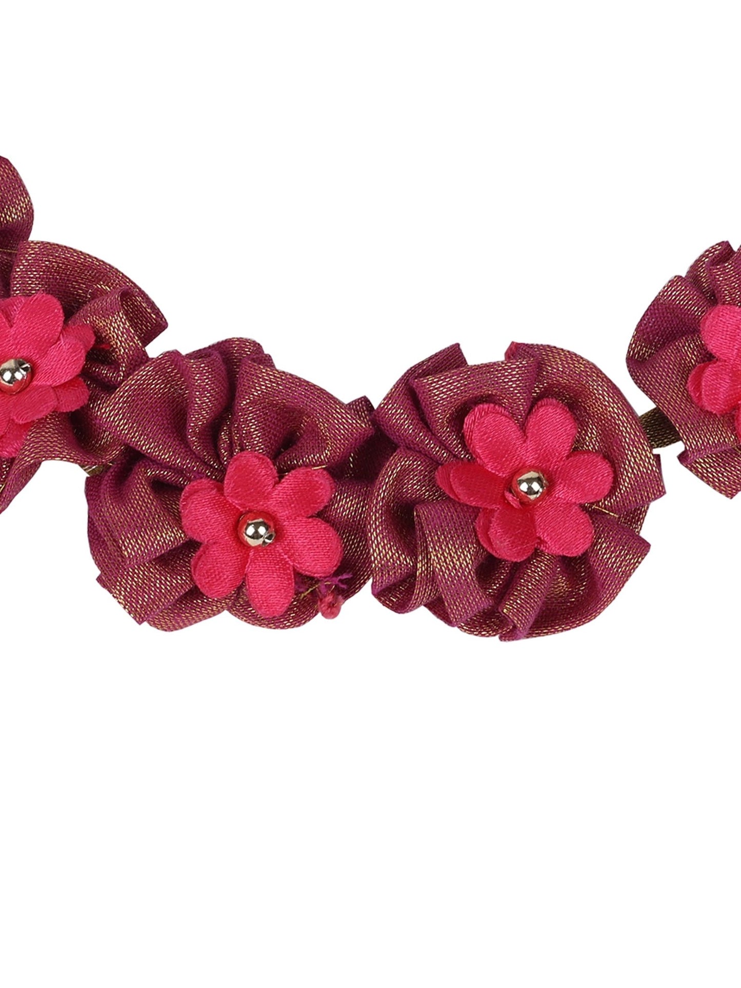 Floral hair gajra - Kalakari