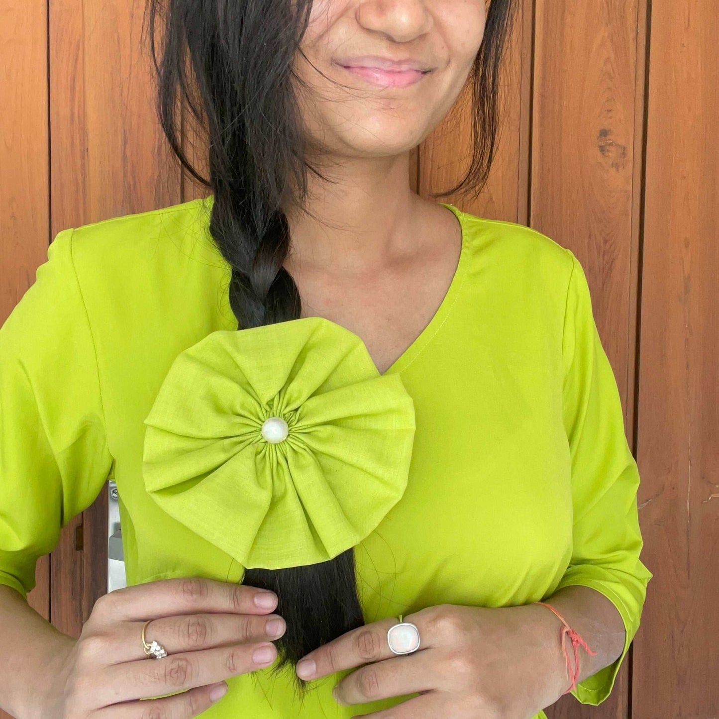 Floral hairbow - Kalakari