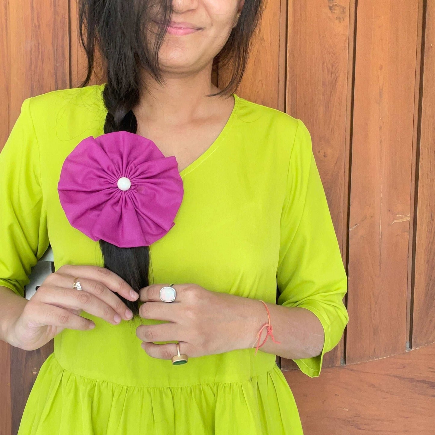 Floral hairbow - Kalakari
