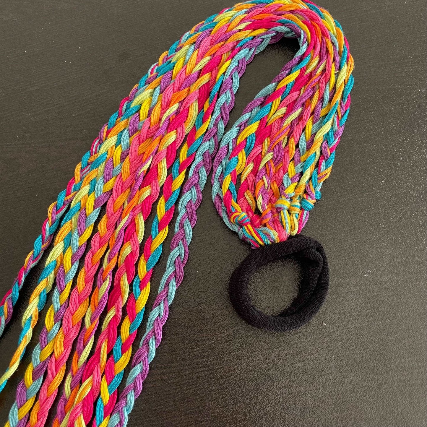 Floral kodi hair braids - Kalakari