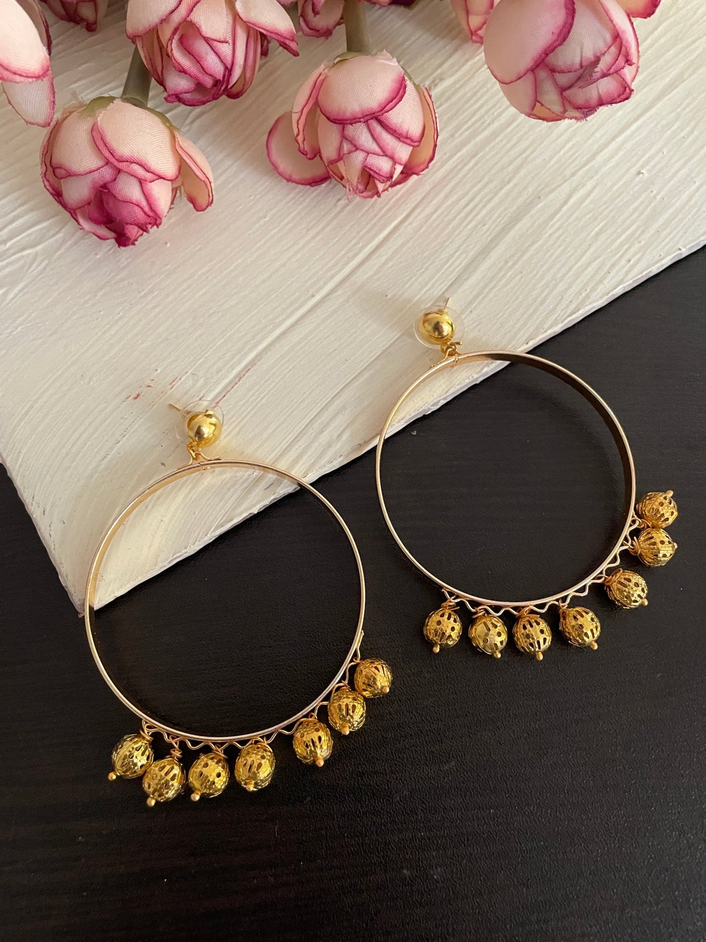 Golden hoops - Kalakari