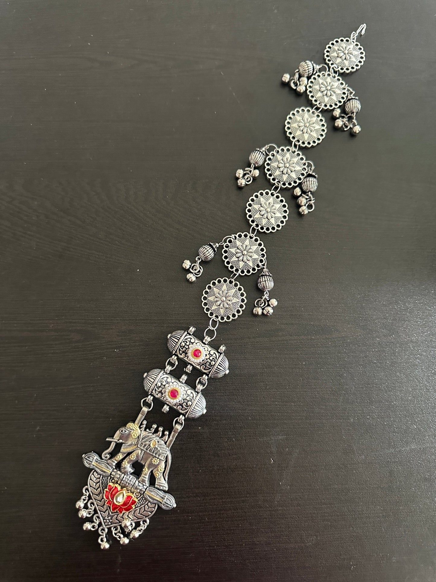 Hathi mere sathi afghani hair accessory - Kalakari