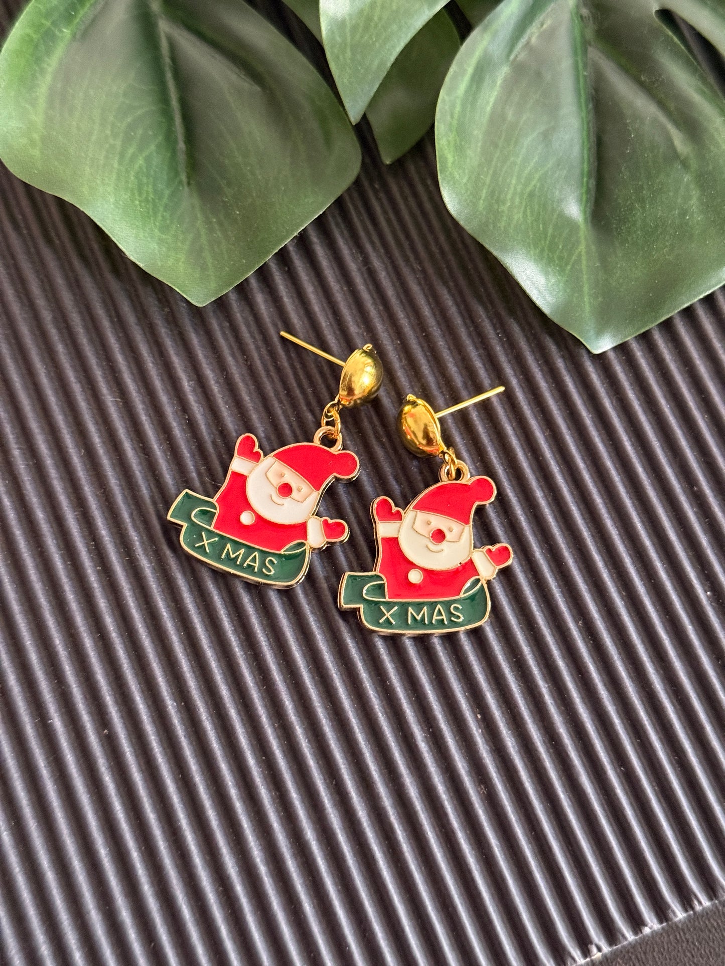 Santa Claus earrings