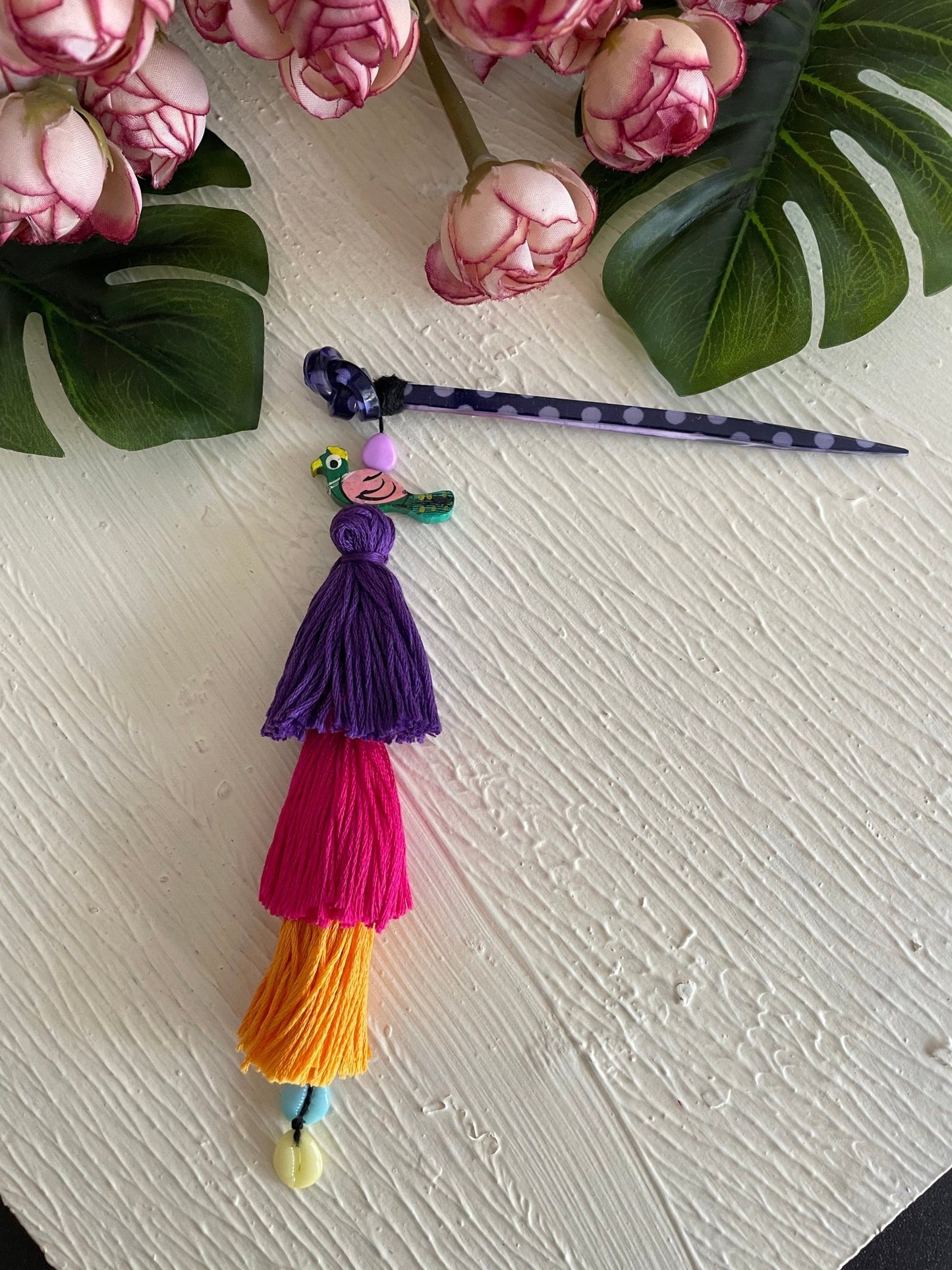 Layered boho bun stick - Kalakari