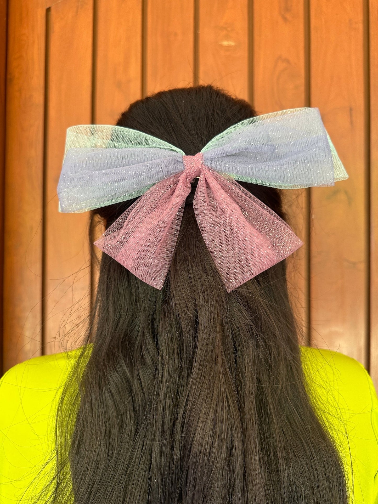 Layered statement hairbow - Kalakari