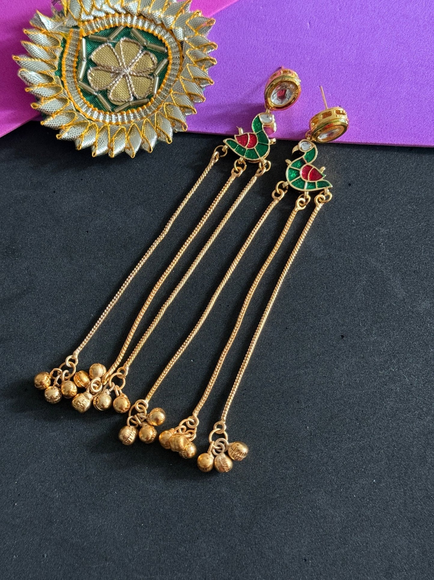 Mayur danglers - Kalakari