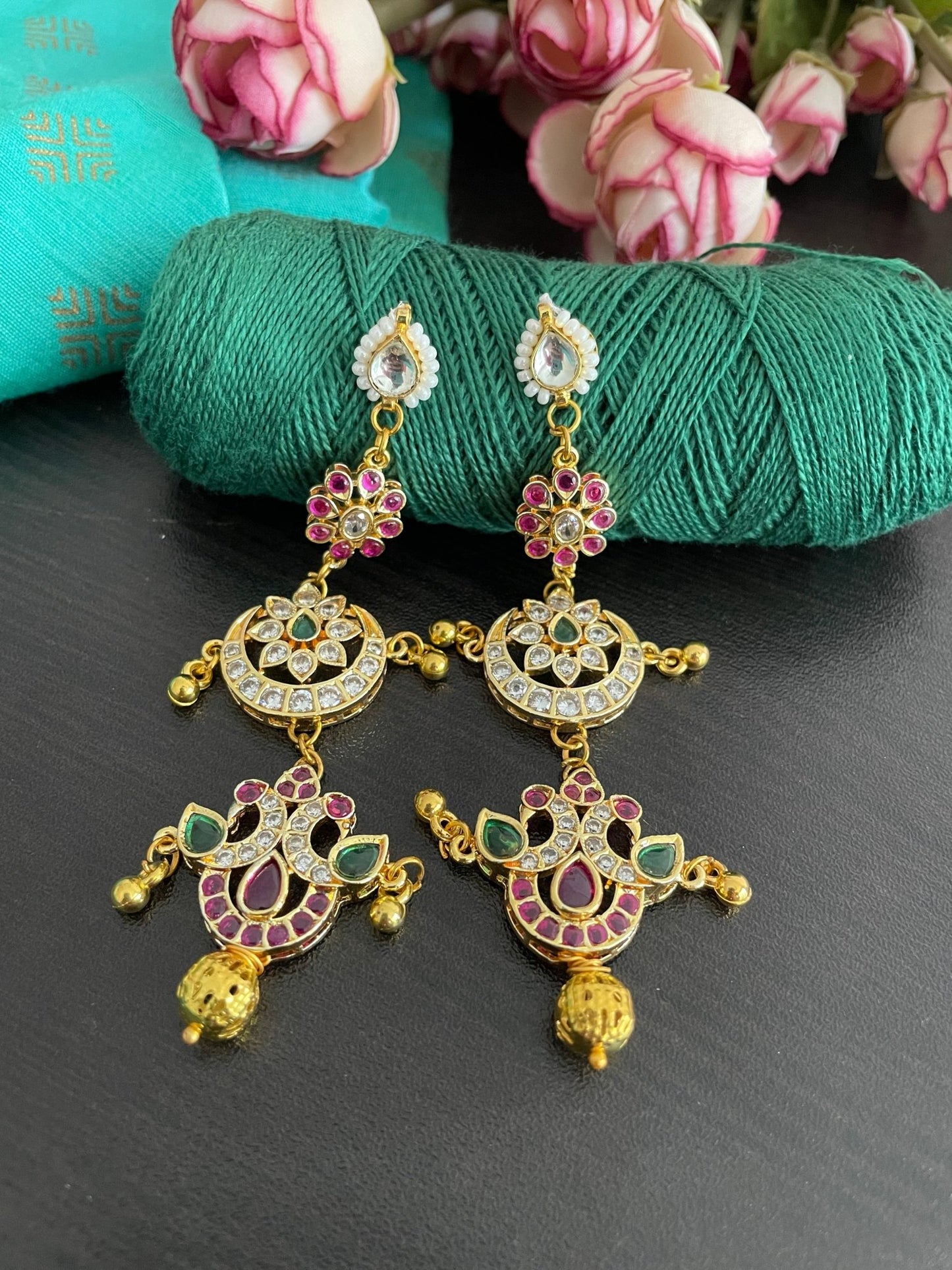 Morni earrings - Kalakari