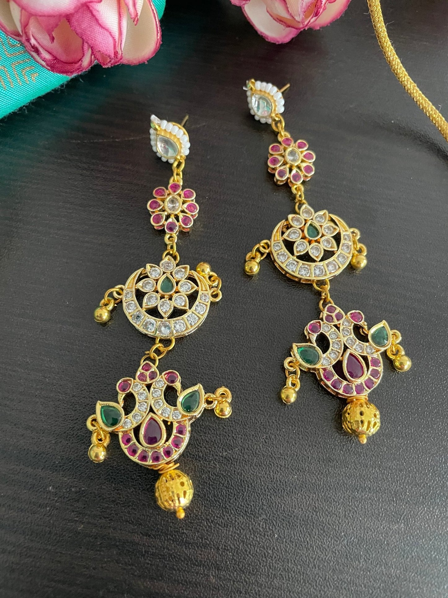 Morni earrings - Kalakari