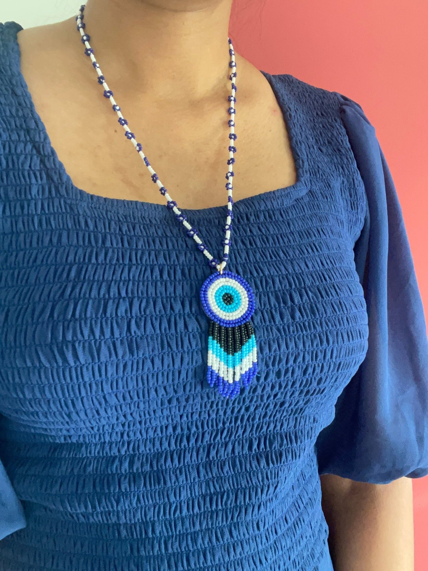 Nazarbattu necklace - Kalakari