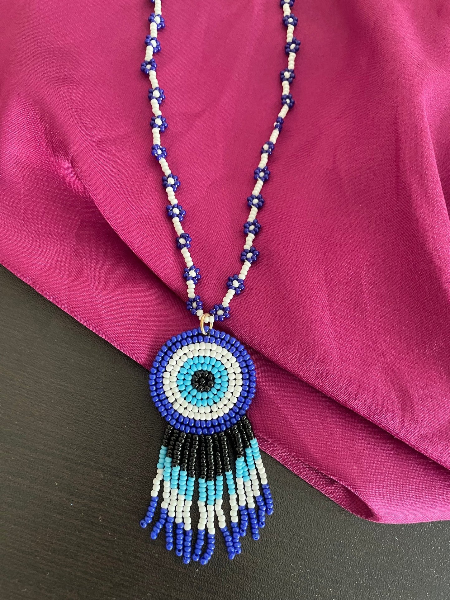 Nazarbattu necklace - Kalakari