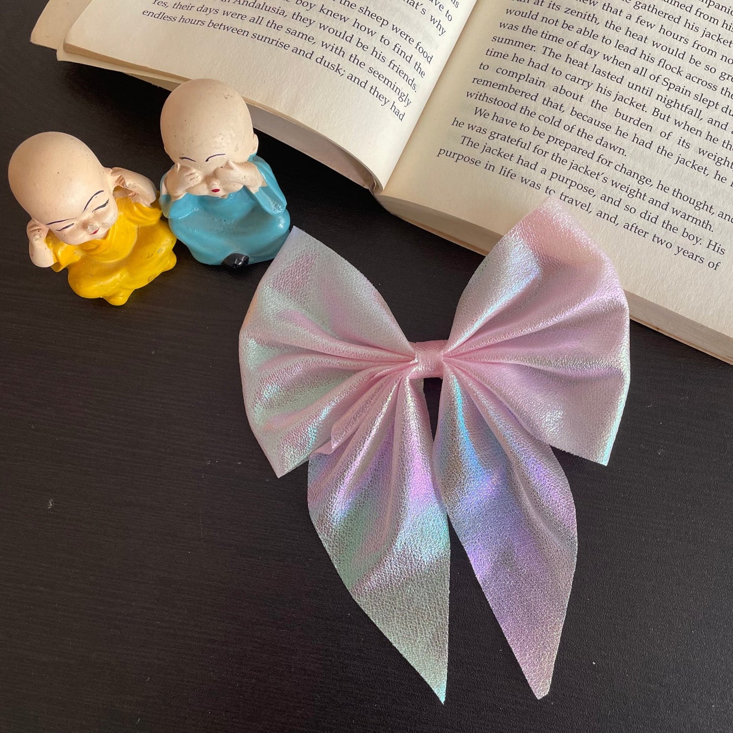 Pastel pigtail hairbows - Kalakari