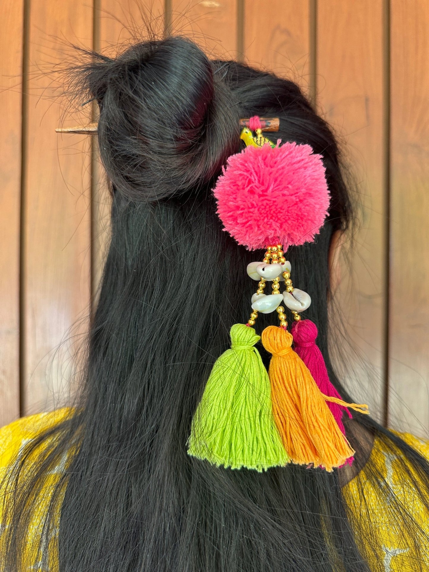 Pompom bunstick - Kalakari