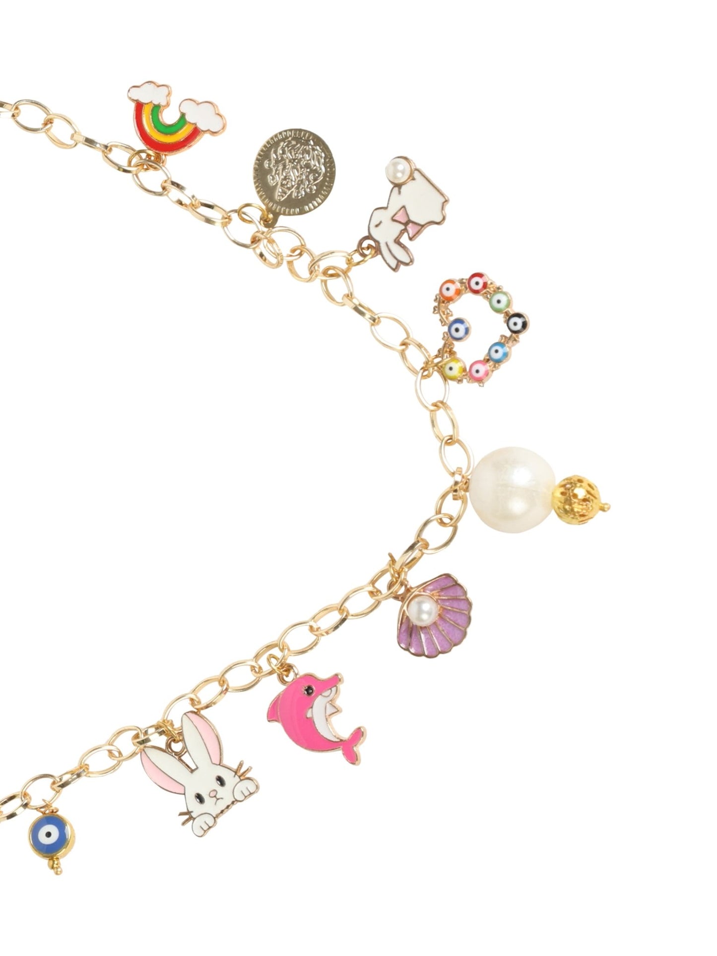 Quirky charms necklace - Kalakari