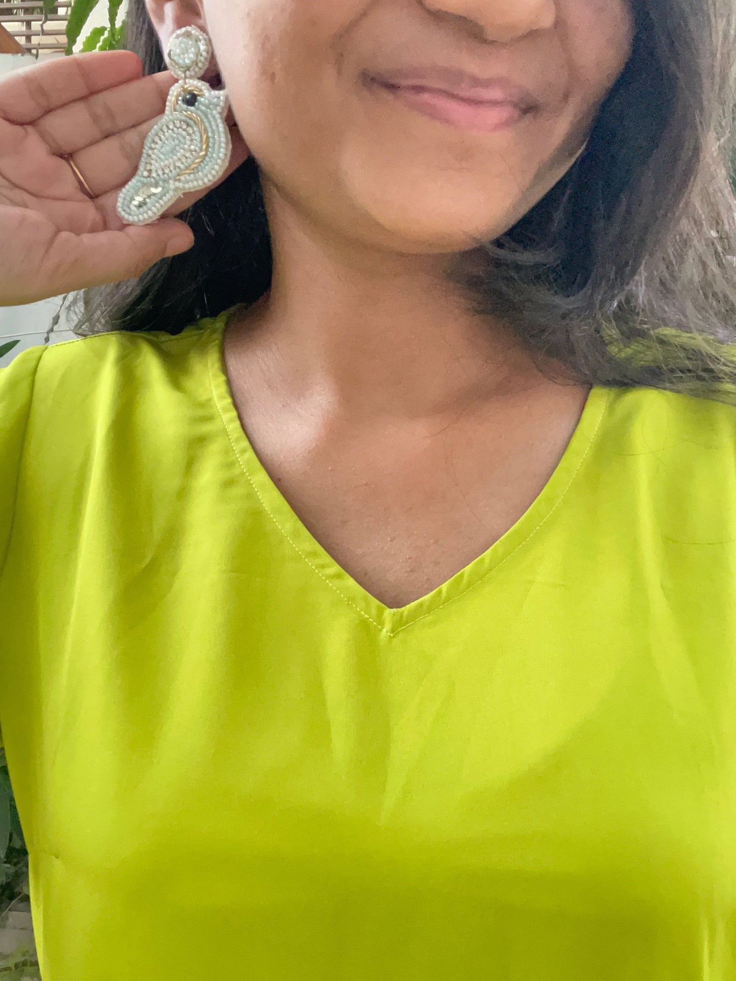 Quirky chidiya earrings - Kalakari