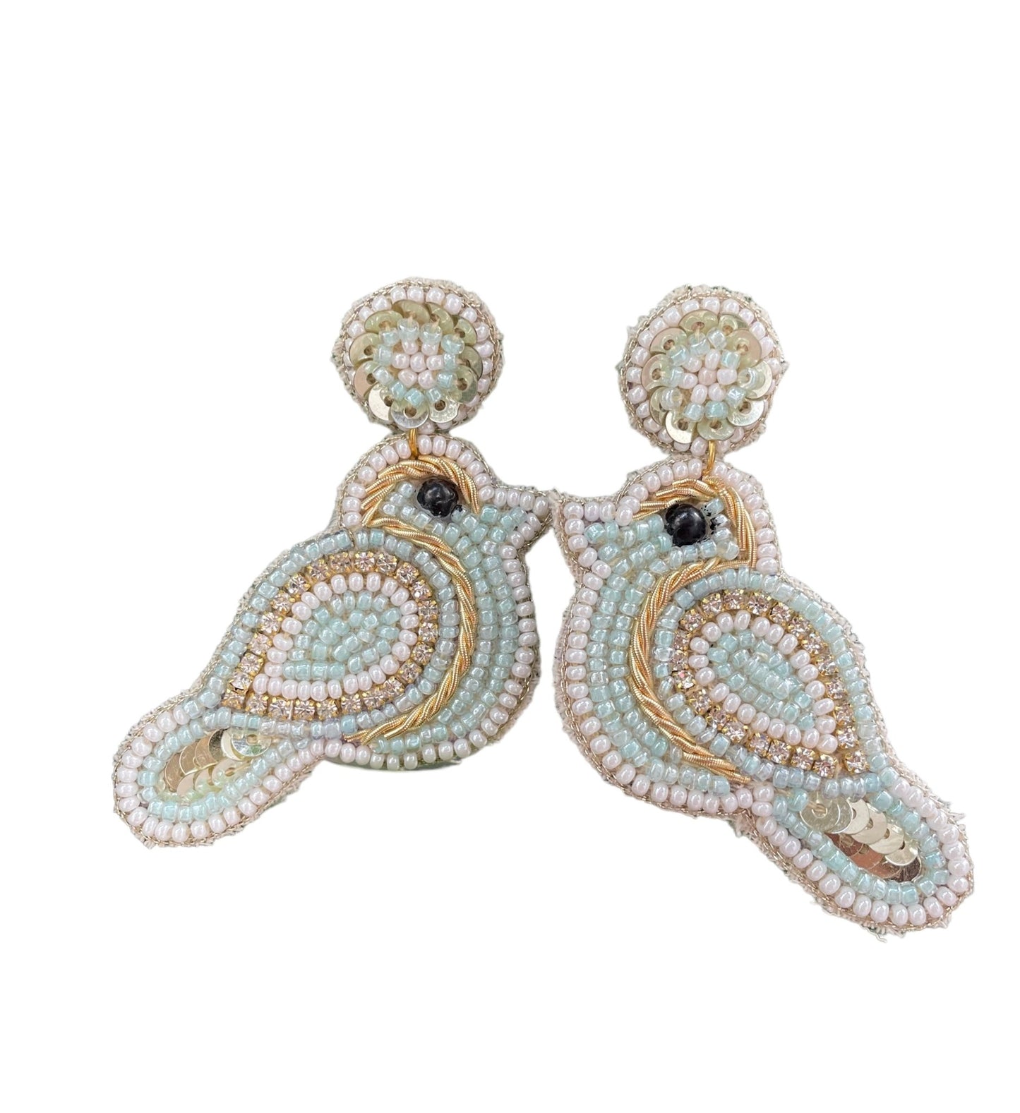 Quirky chidiya earrings - Kalakari