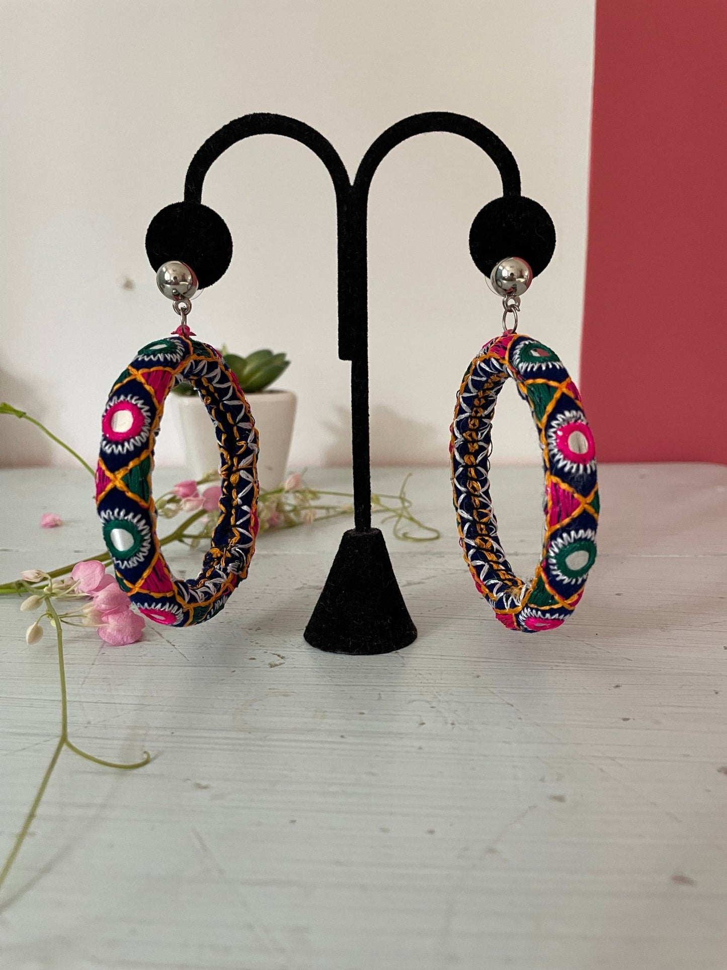 Rabari earrings - Kalakari