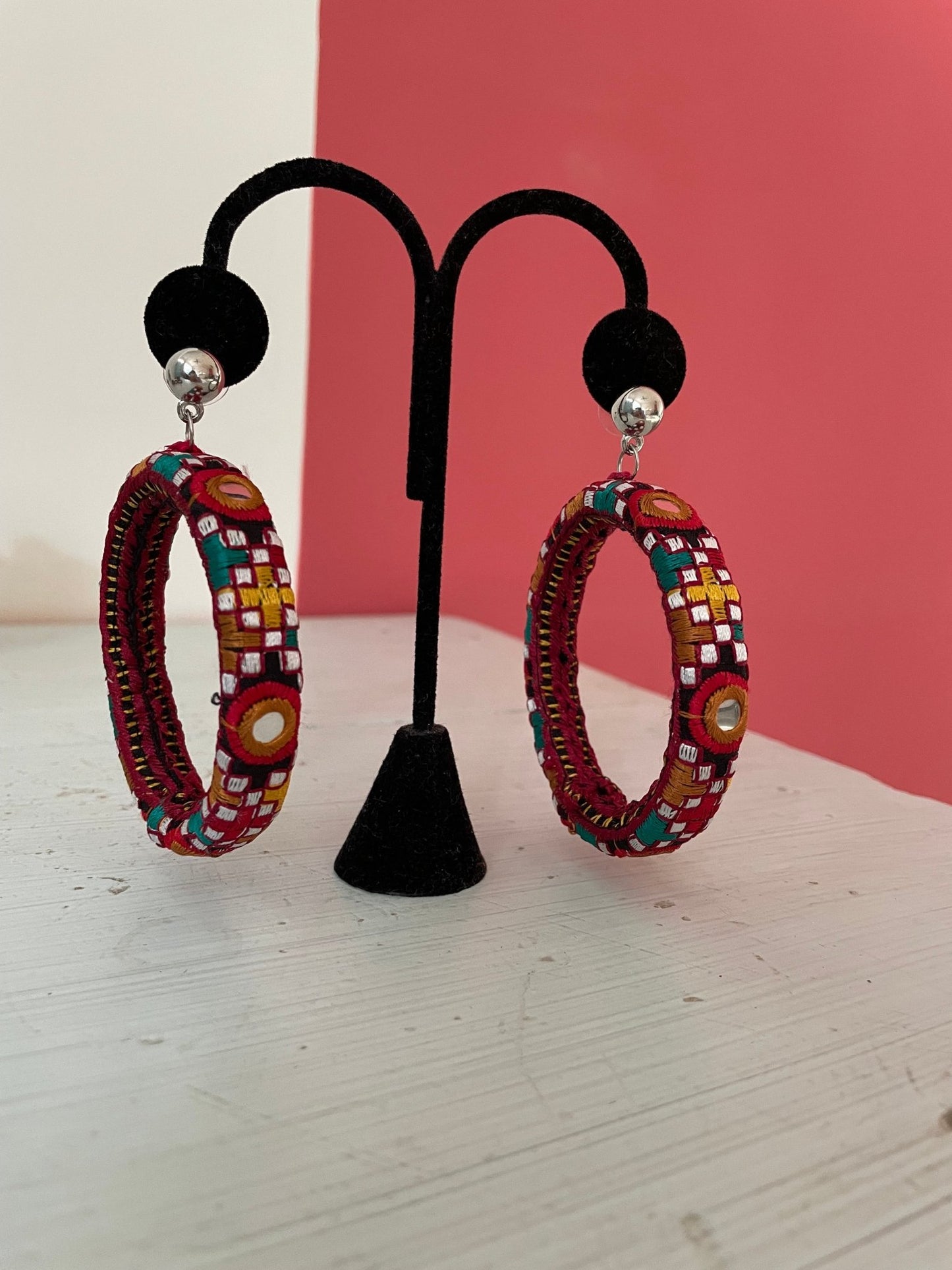Rabari earrings - Kalakari
