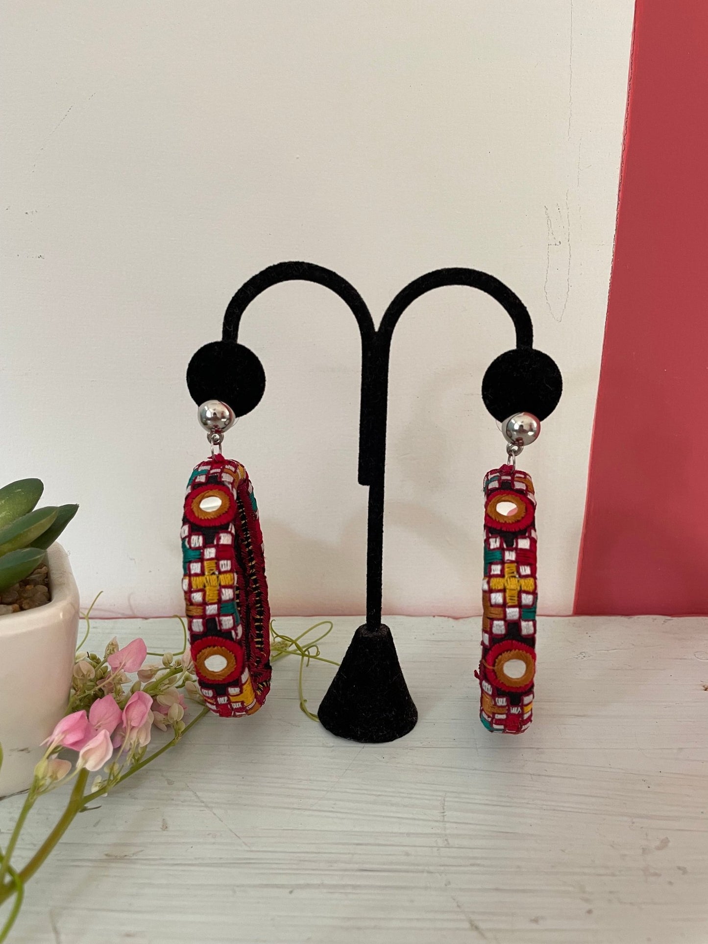 Rabari earrings - Kalakari