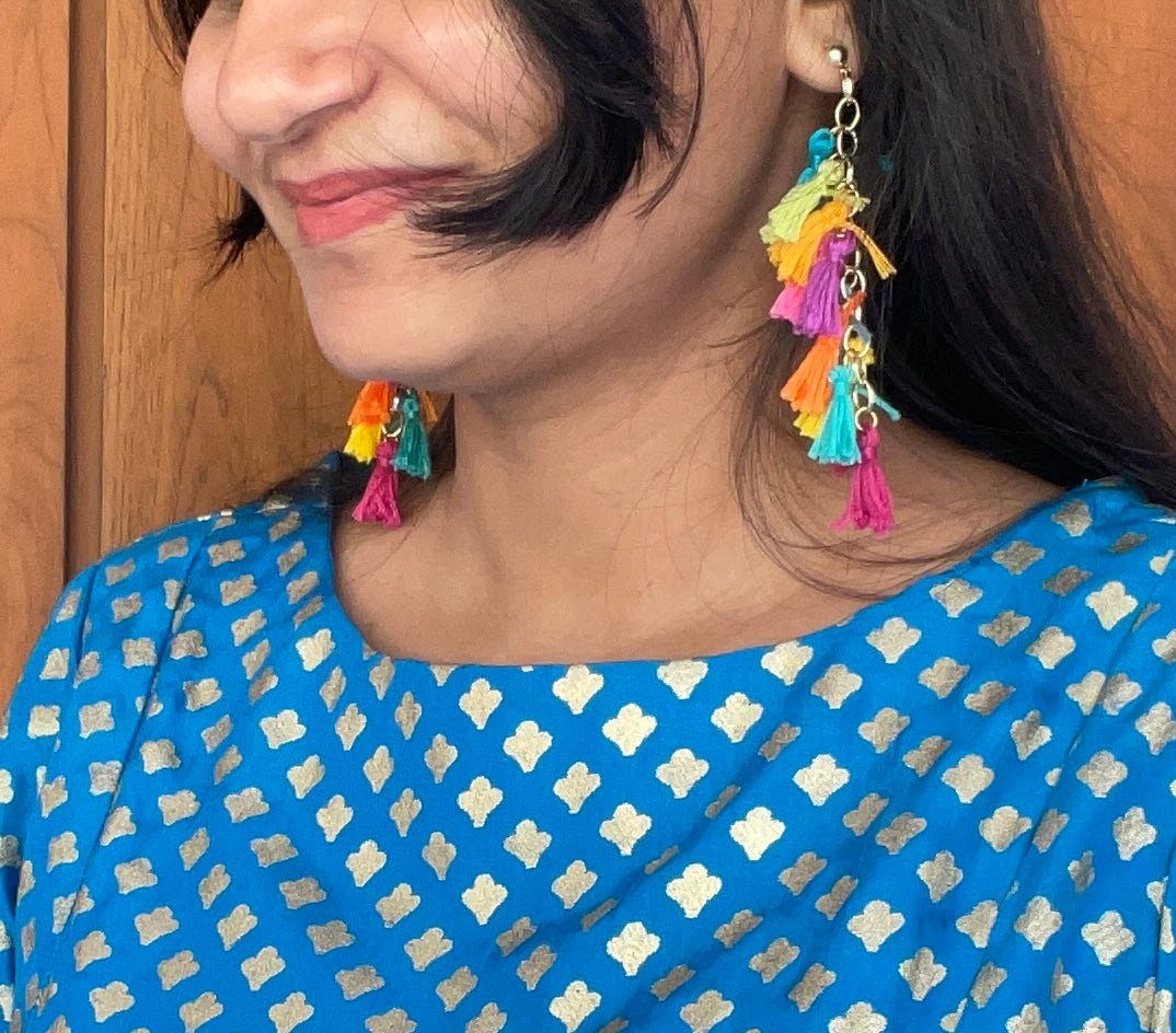 Rangrez earrings - Kalakari