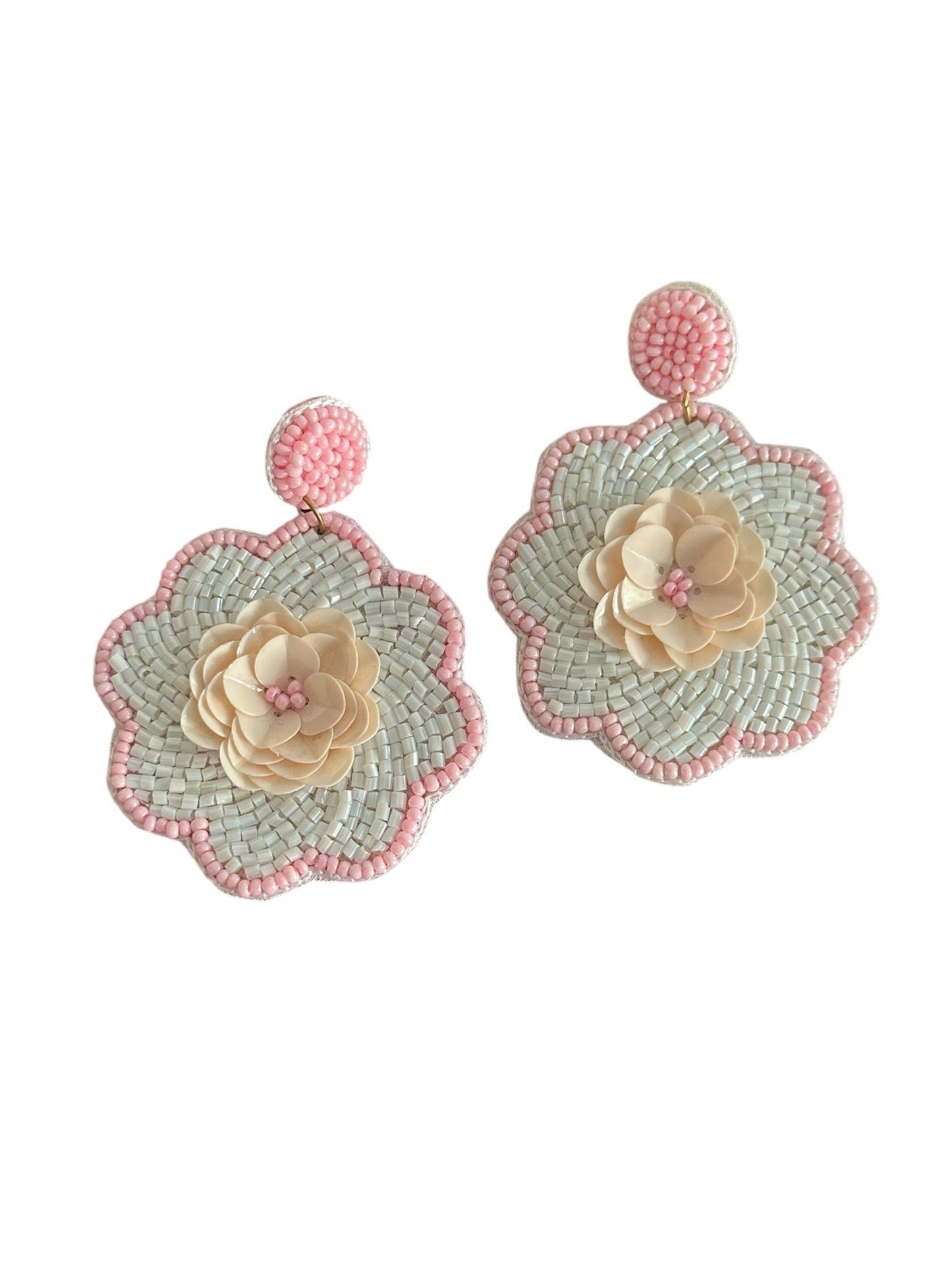 Rosette earrings - Kalakari