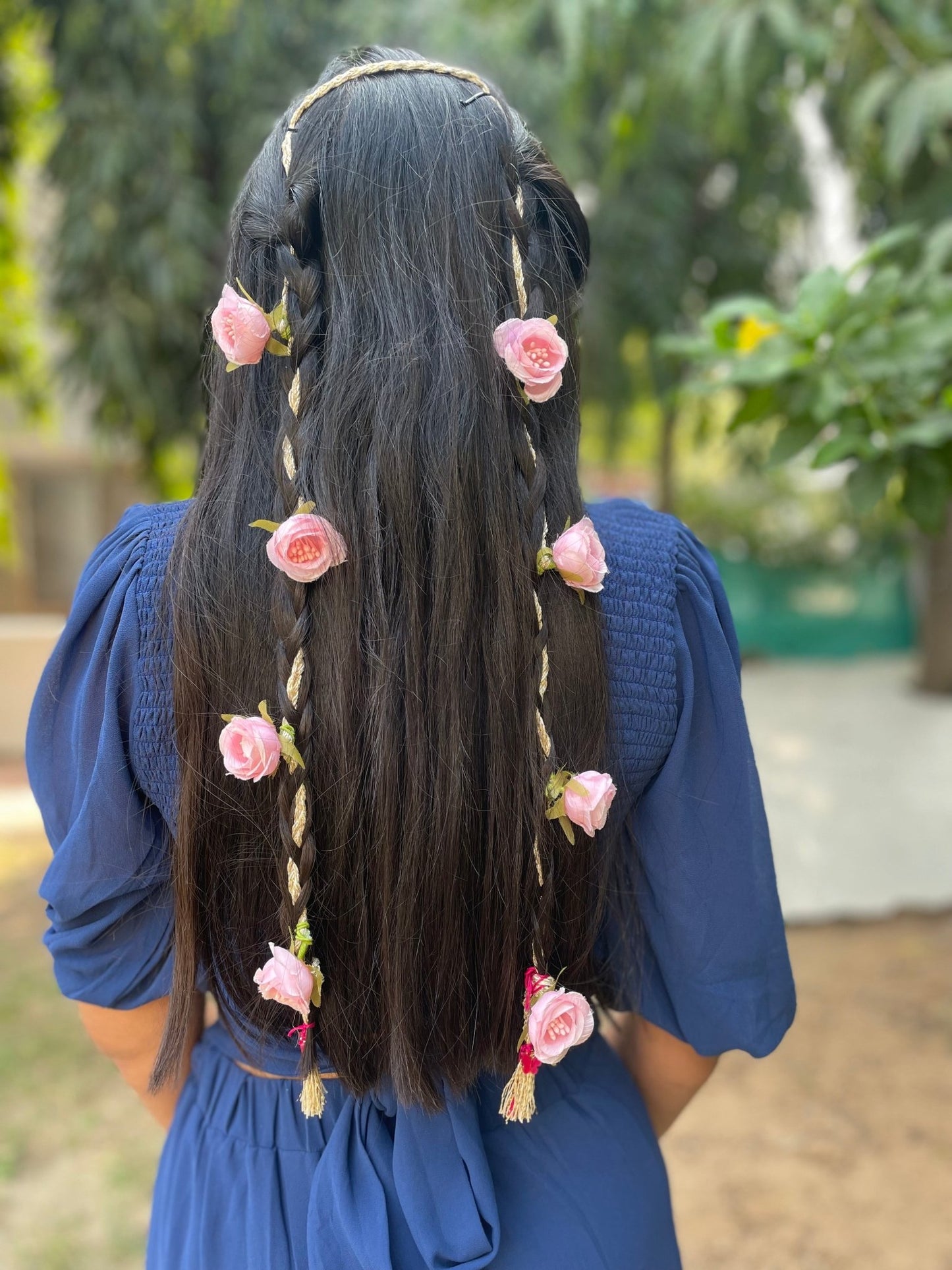 Rosette hairbraid - Kalakari