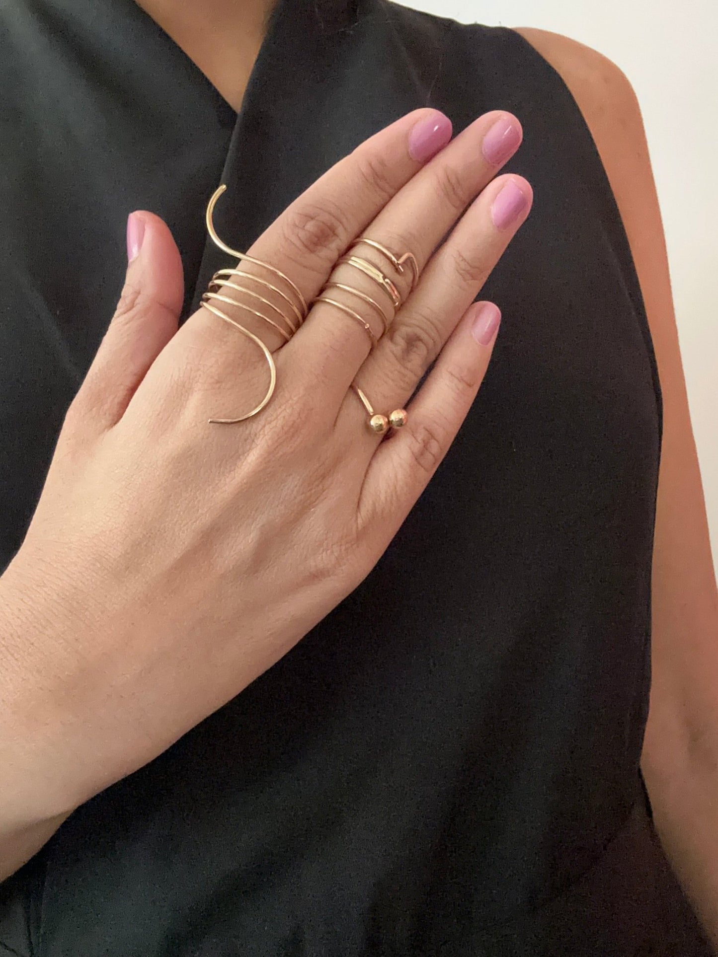 Set of 4 rings - Kalakari