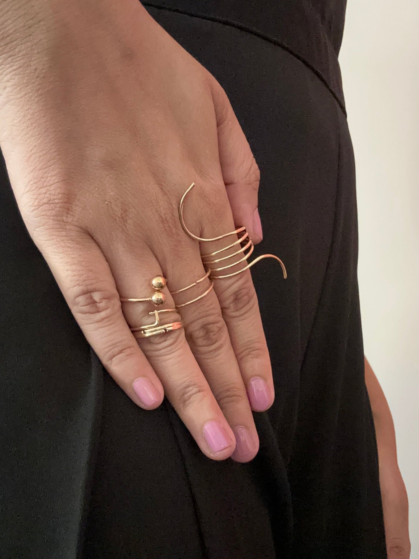 Set of 4 rings - Kalakari