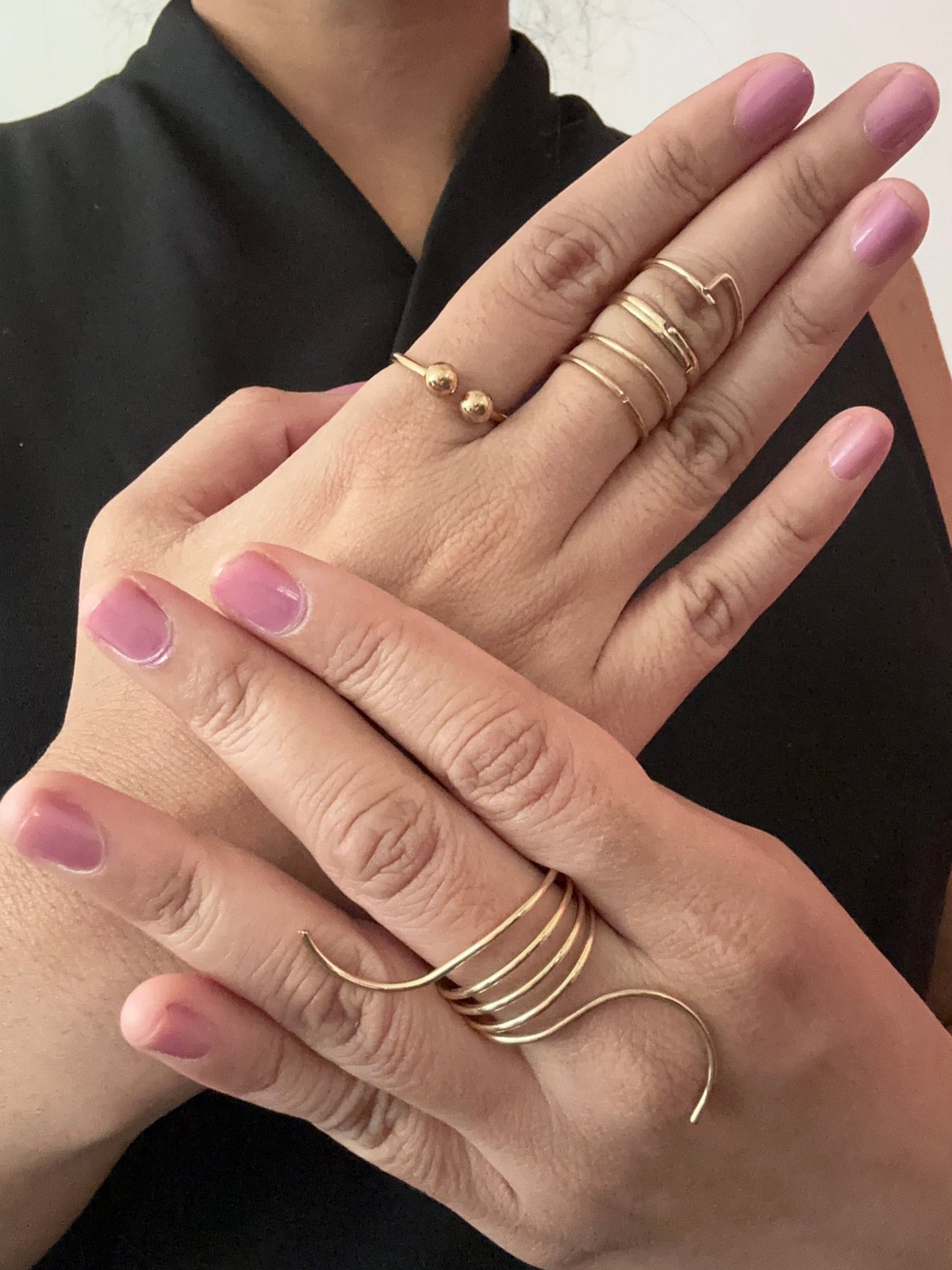 Set of 4 rings - Kalakari