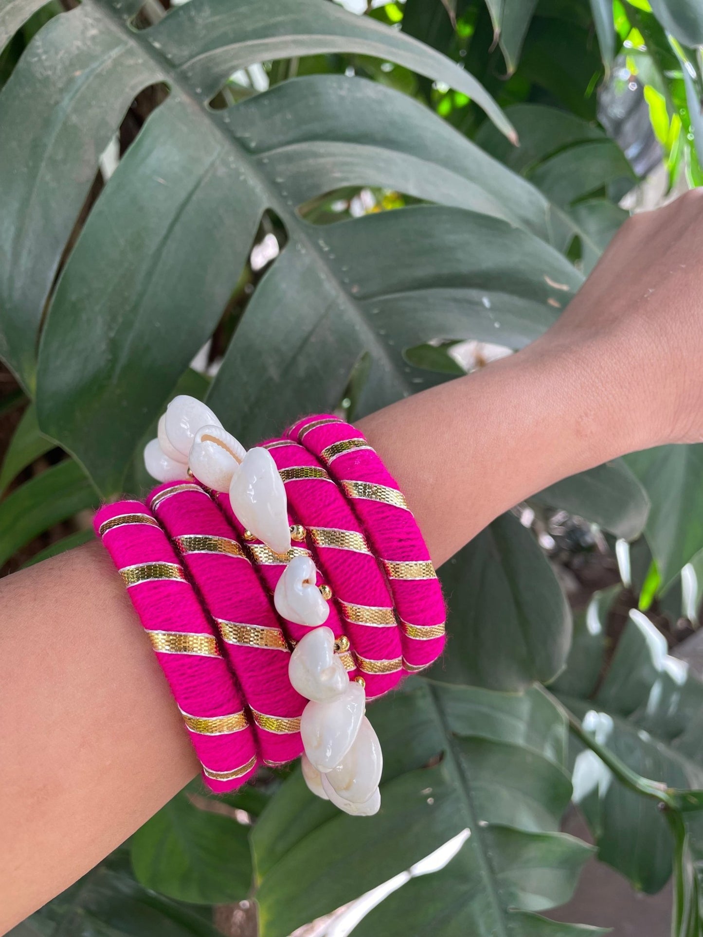 Set of 5 Boho bangles - Kalakari