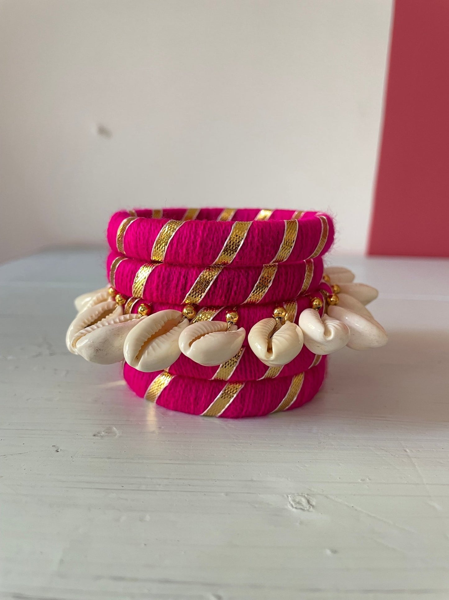 Set of 5 Boho bangles - Kalakari