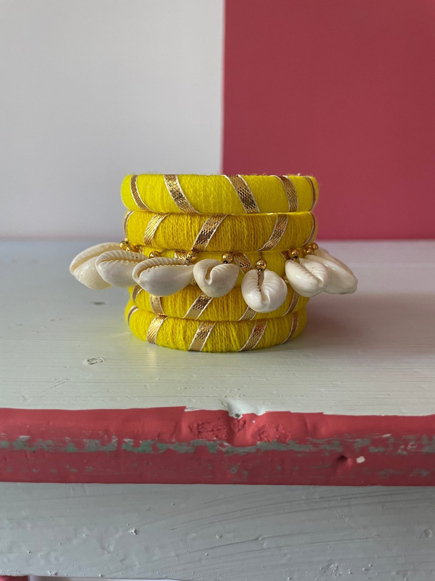Set of 5 Boho bangles - Kalakari