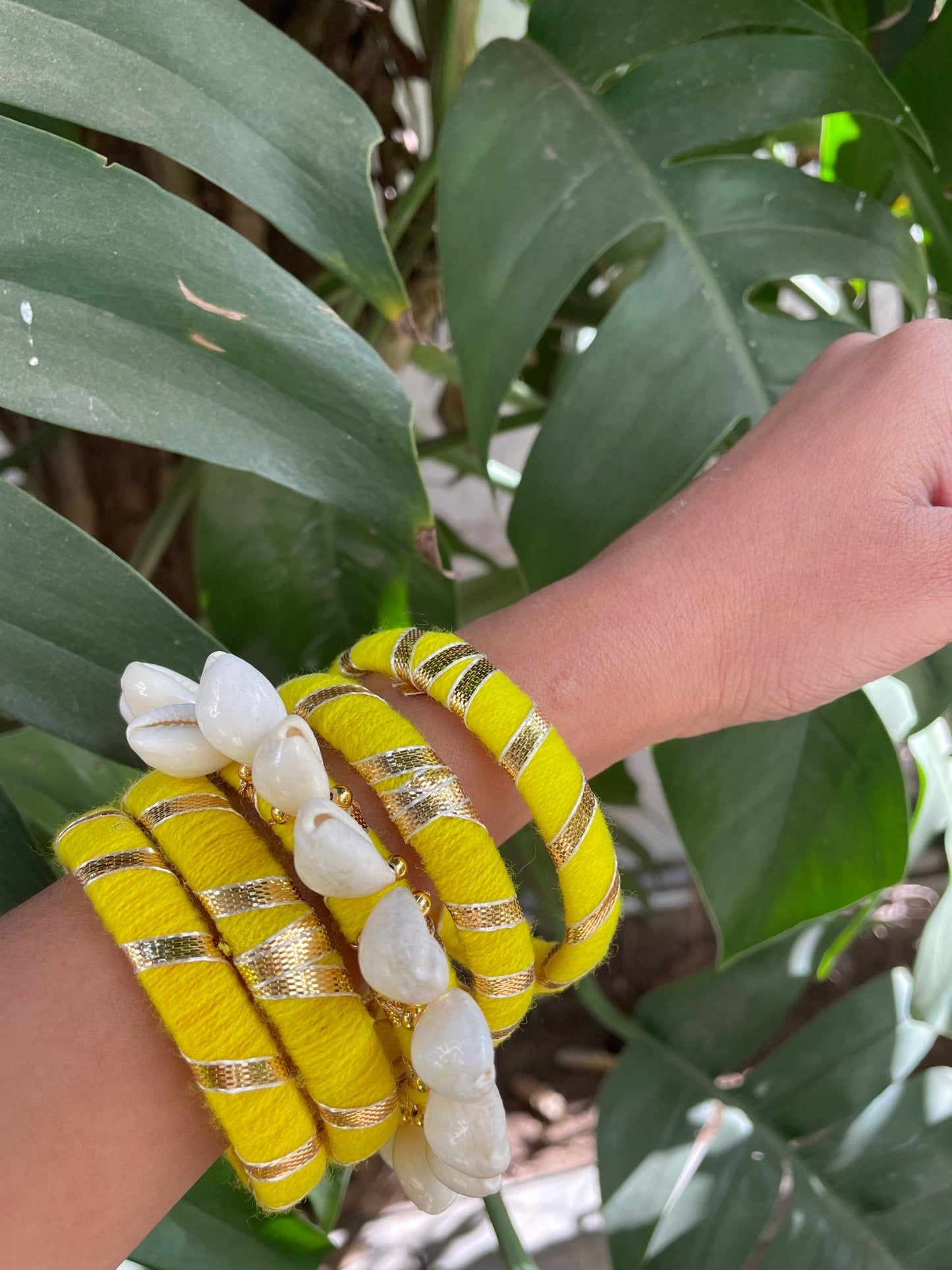 Set of 5 Boho bangles - Kalakari