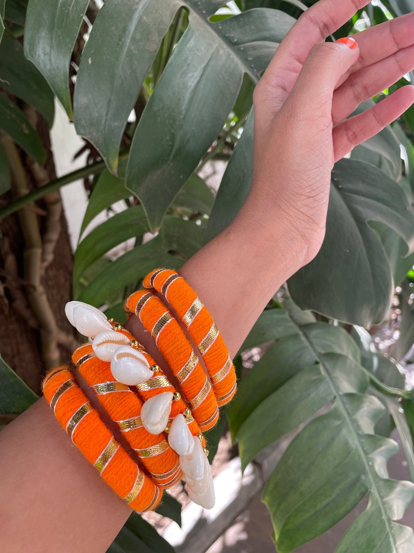 Set of 5 Boho bangles - Kalakari